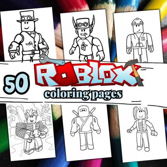 roblox coloring pages printable
