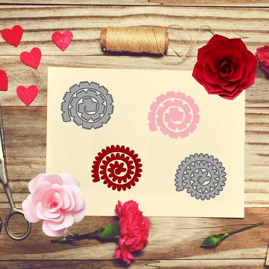 printable metal rose template printable metal rose template