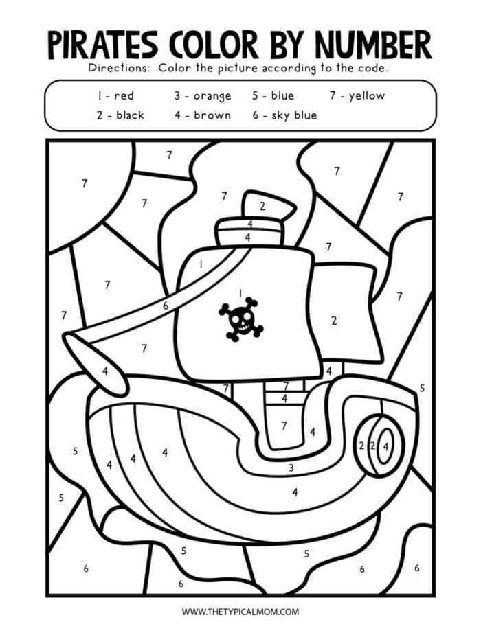 pirate coloring pages printable pirate coloring pages printable