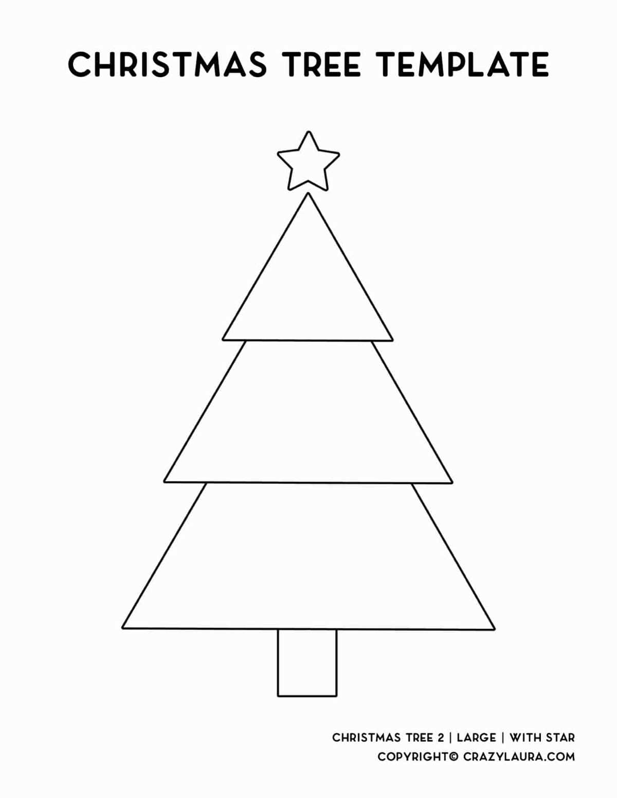 blank christmas tree printable blank christmas tree printable