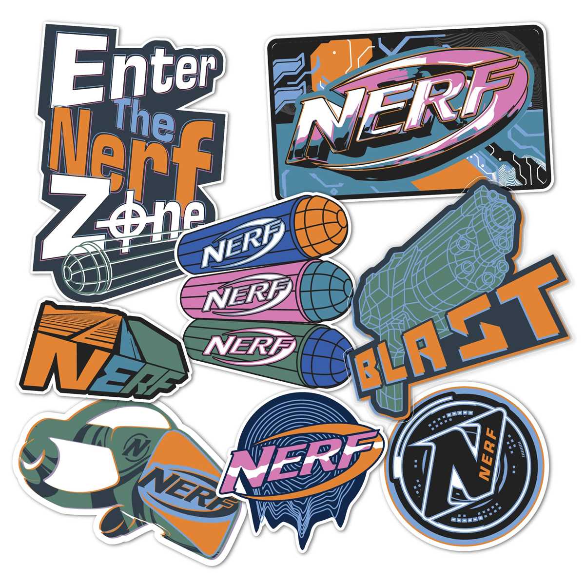 nerf gun targets printable