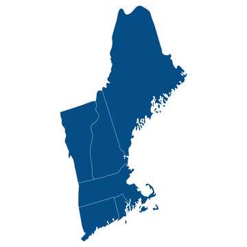 new england printable map new england printable map