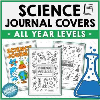 printable science journal cover printable science journal cover