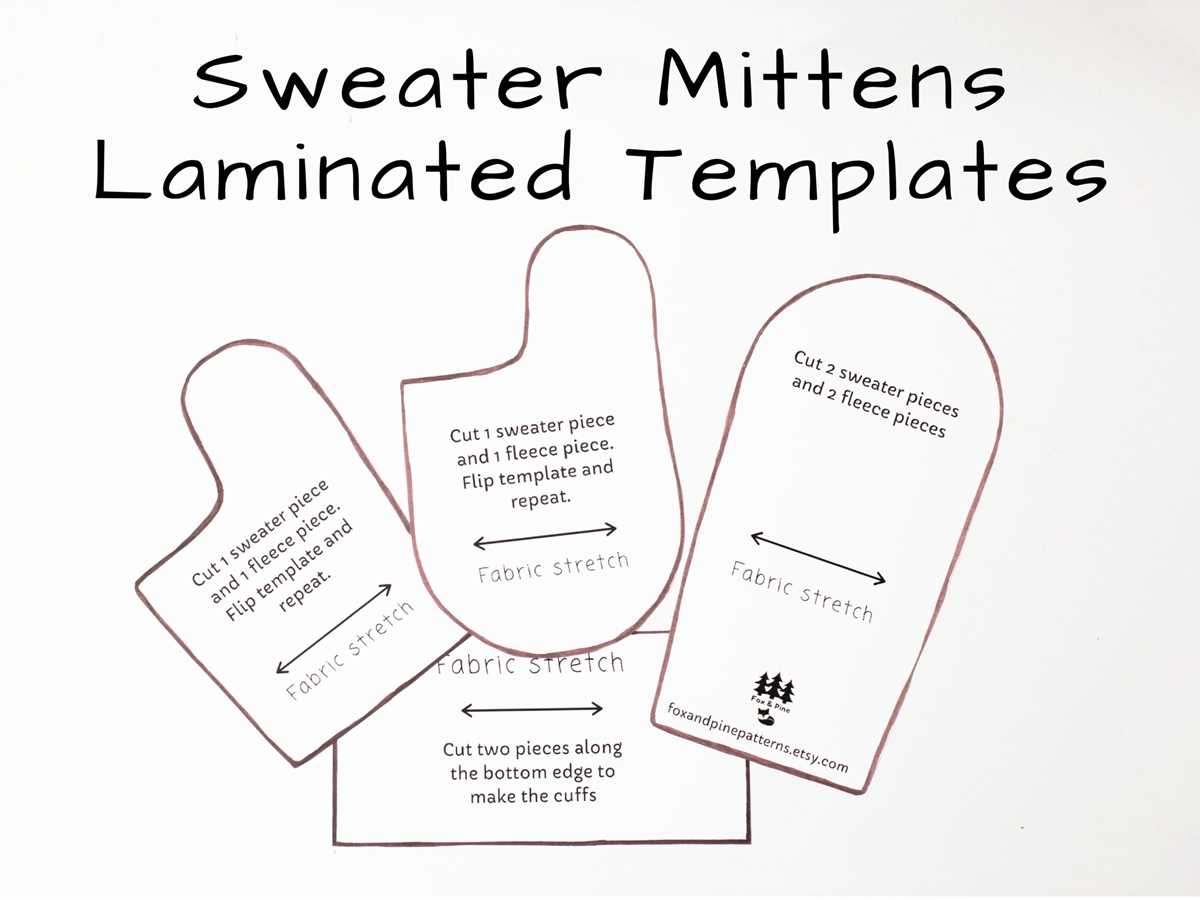 printable mitten pattern printable mitten pattern