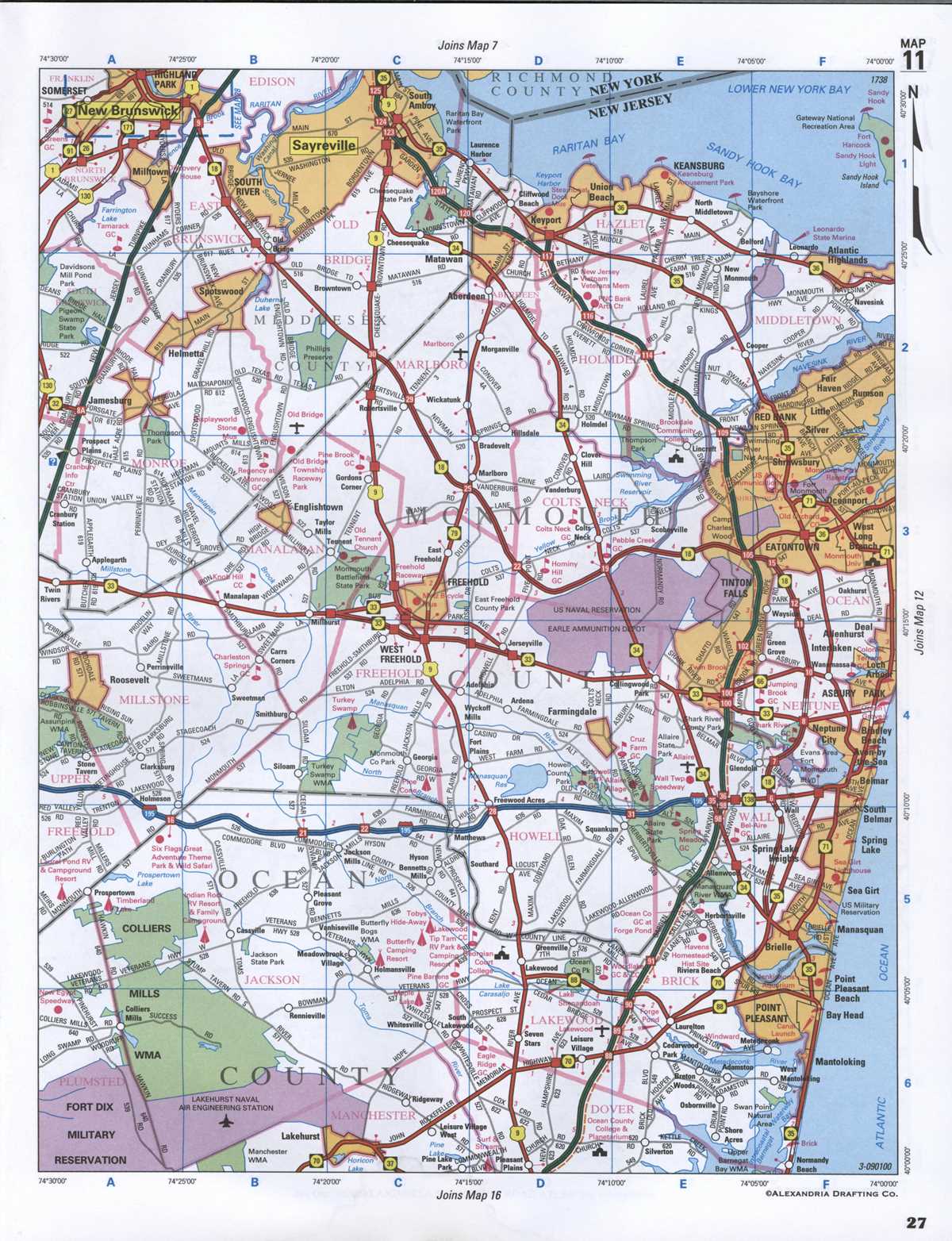 nj county map printable nj county map printable
