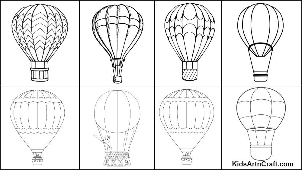 air balloon printable