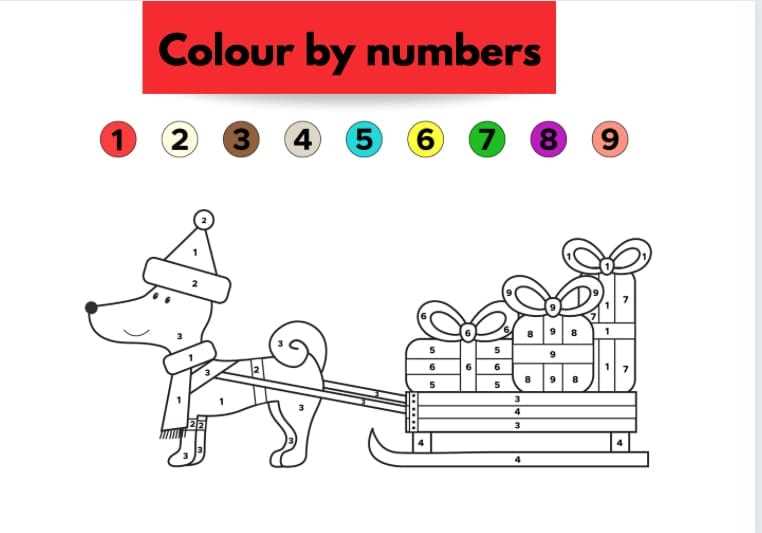 childrens christmas activity printables
