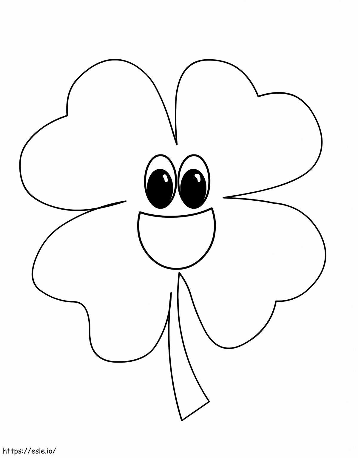 clover coloring pages printable clover coloring pages printable