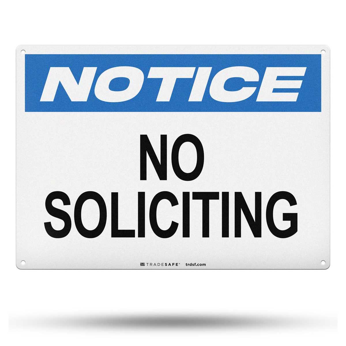 no soliciting signs printable