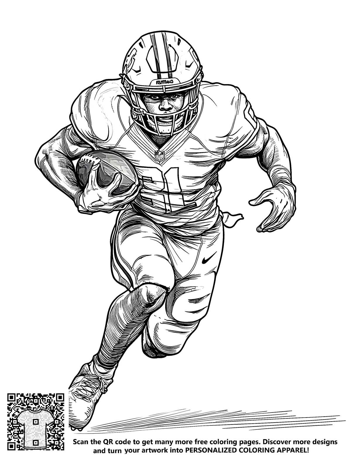 football coloring pages printable football coloring pages printable