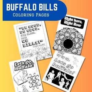 free printable buffalo bills coloring pages free printable buffalo bills coloring pages