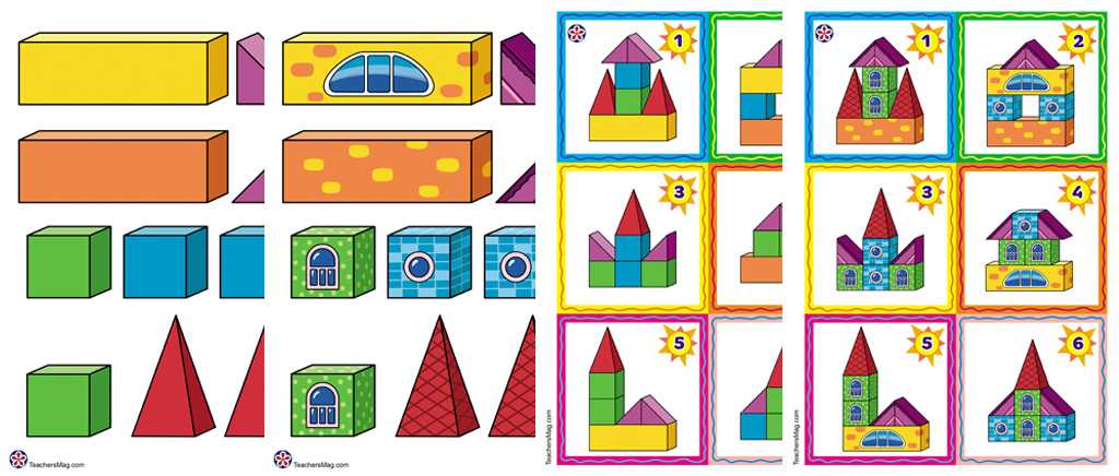 printable shapes 3d