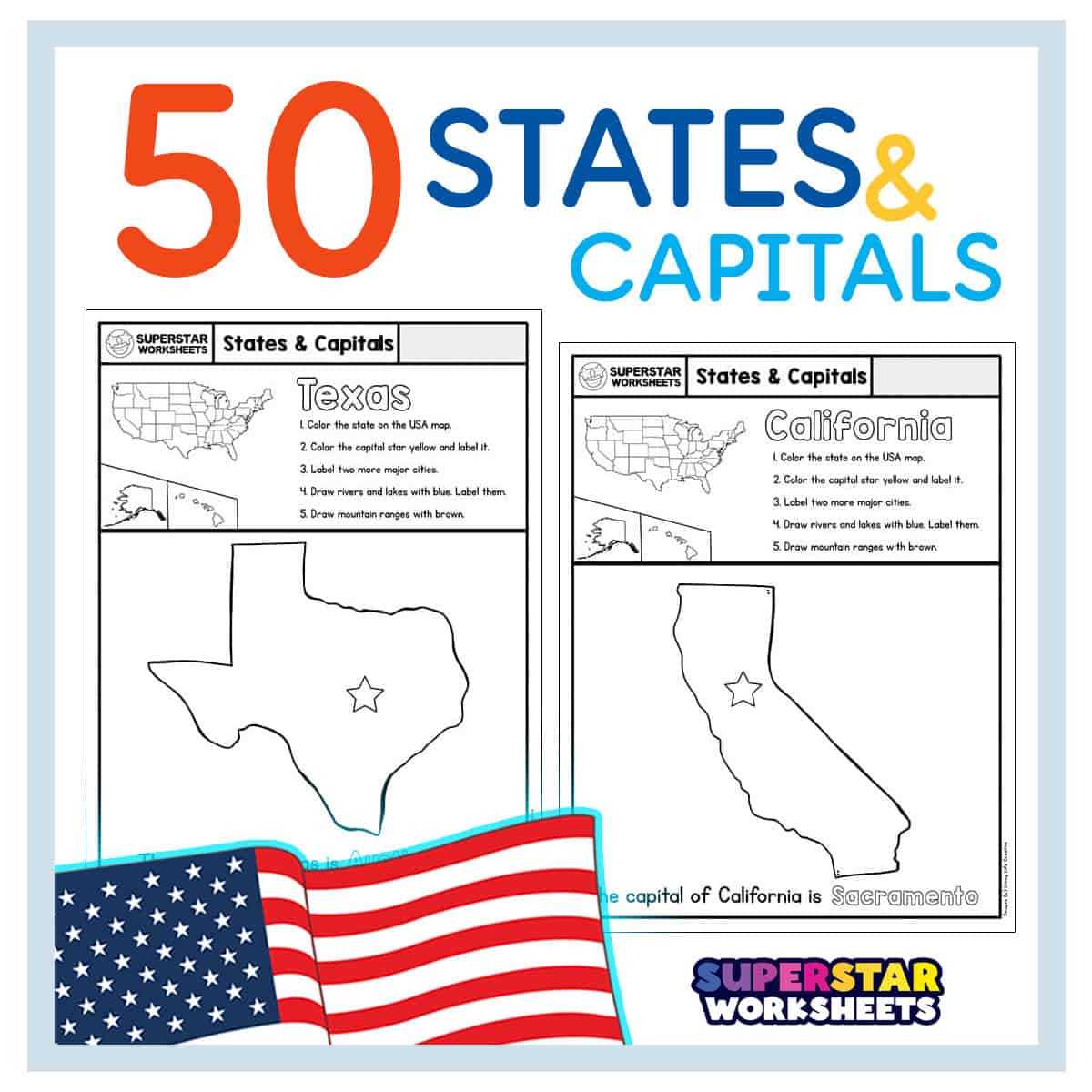 printable us map with state capitals printable us map with state capitals