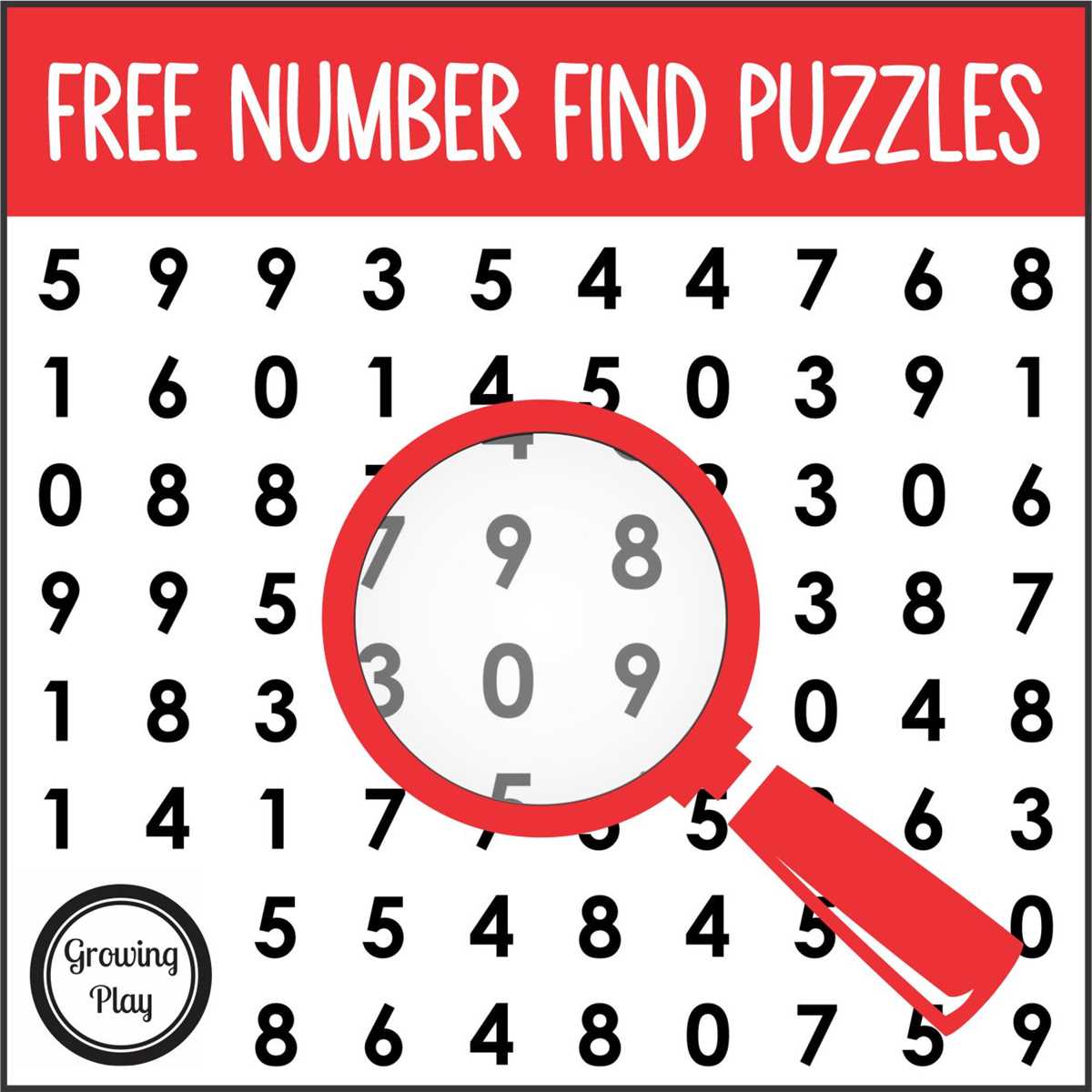 number find puzzles printable