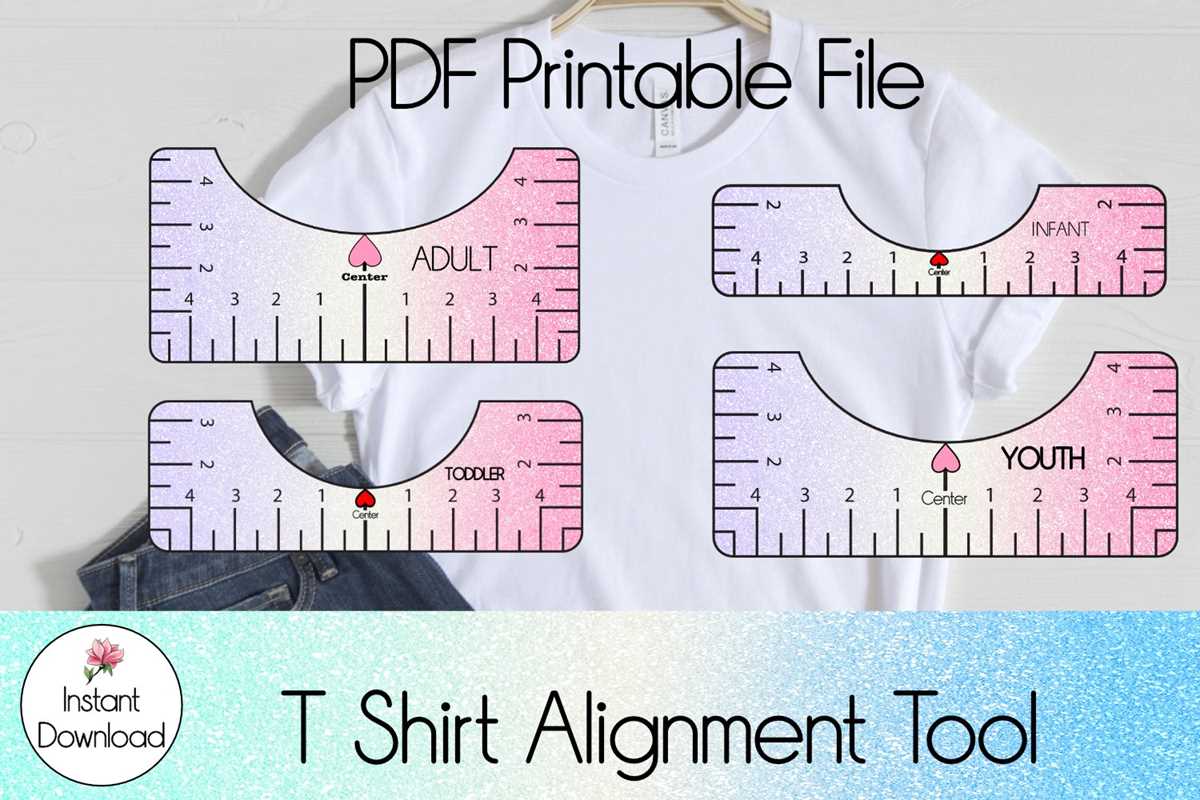 t shirt ruler printable free t shirt ruler printable free