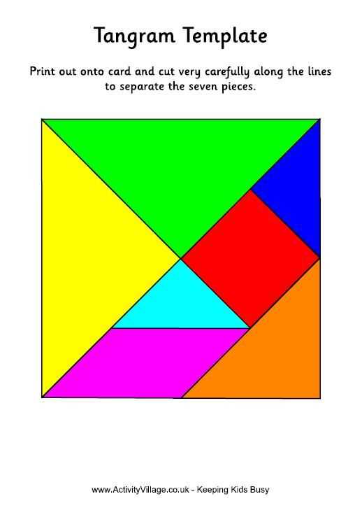 tangram puzzles printable tangram puzzles printable