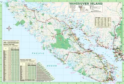 printable map vancouver island