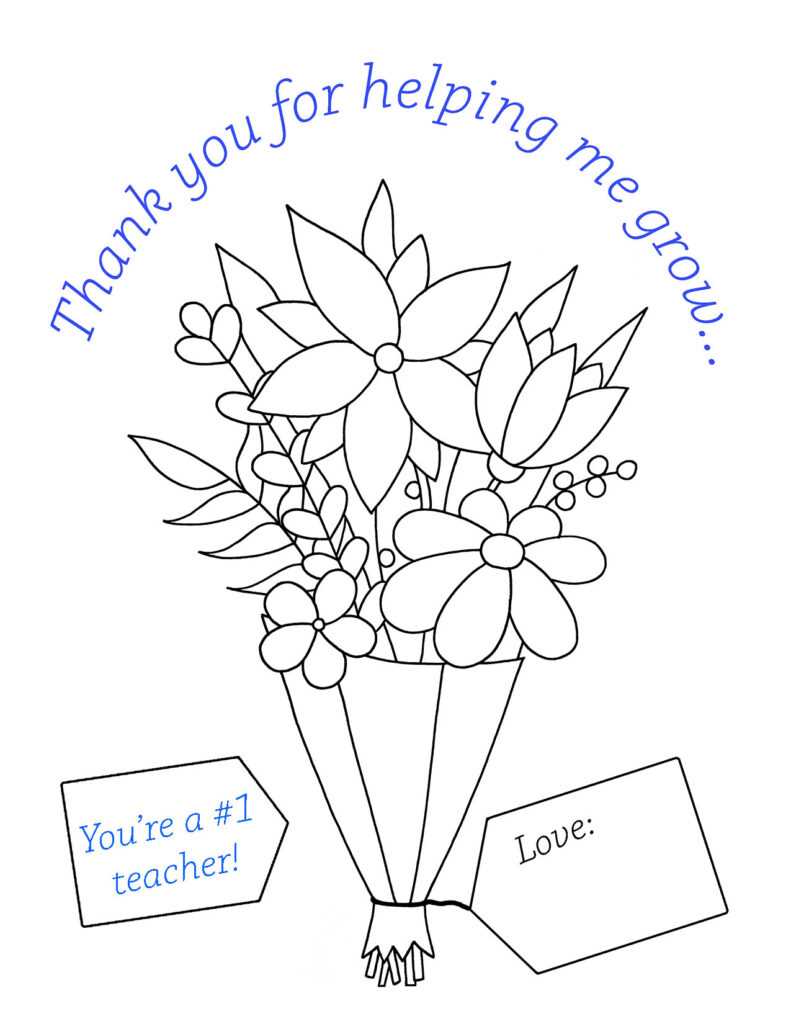 free printable thank you teacher coloring pages free printable thank you teacher coloring pages