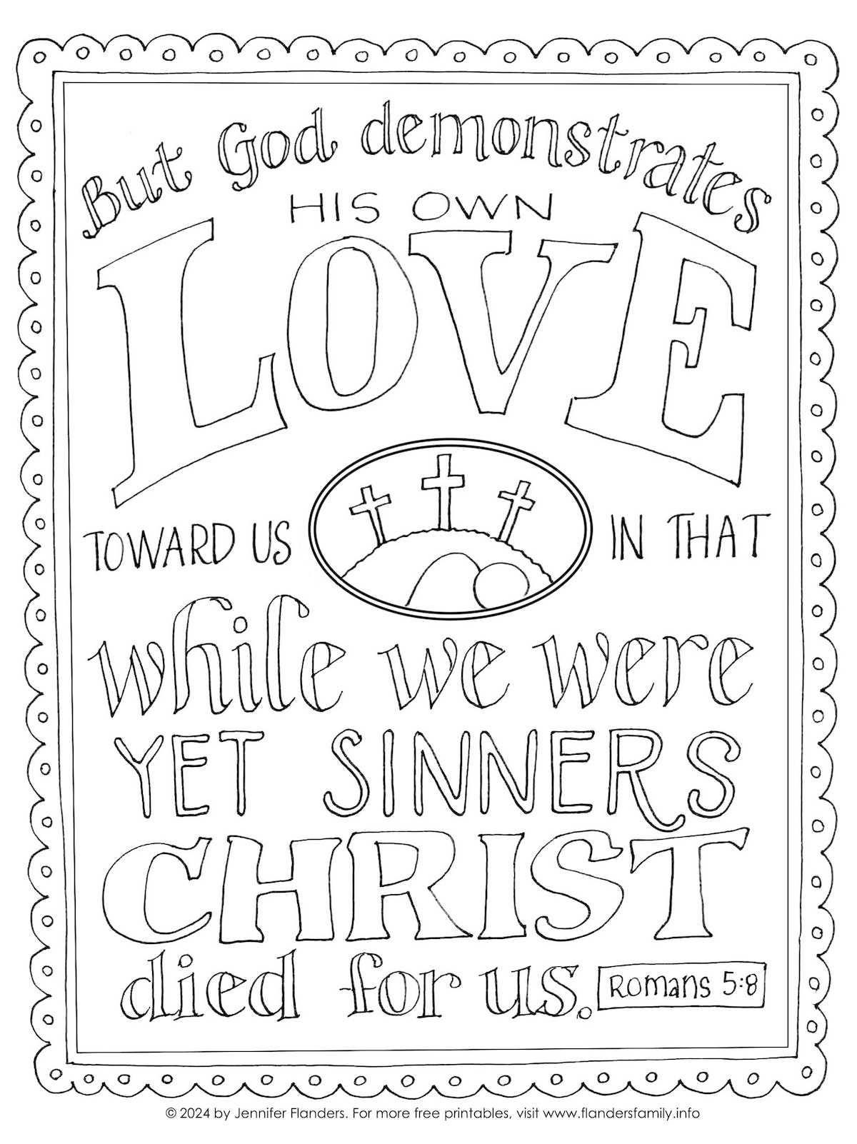 free christian printable coloring pages