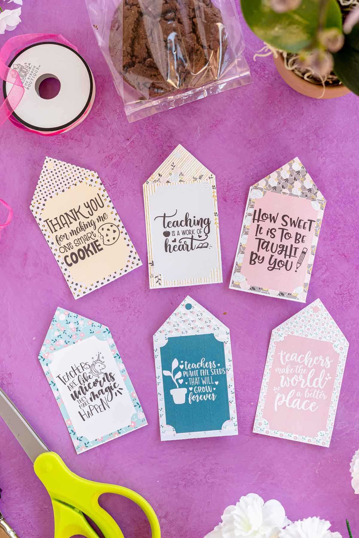 teacher appreciation printable free