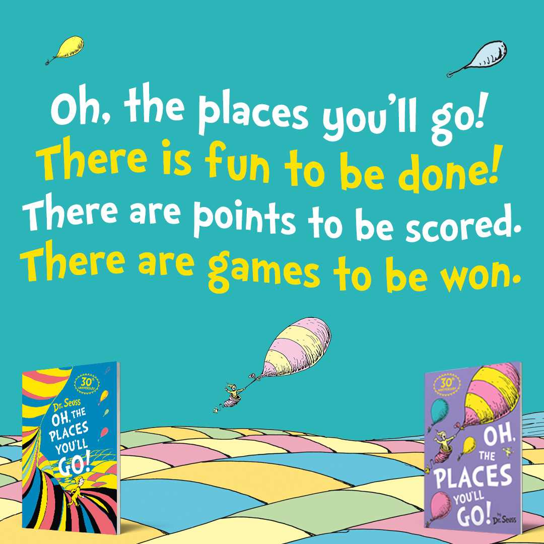 oh the places you ll go printable