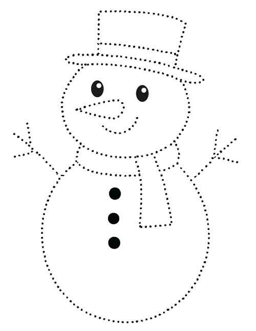 snowman printable coloring pages