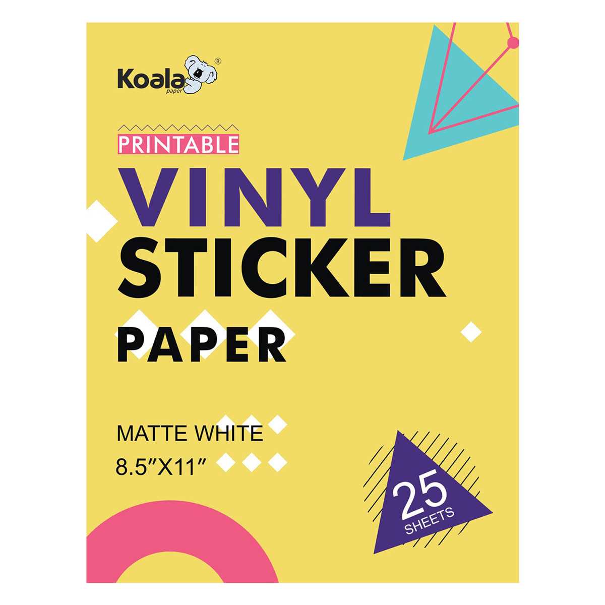 koala printable vinyl sticker paper koala printable vinyl sticker paper