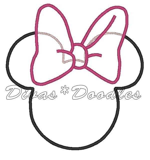 printable minnie mouse bow printable minnie mouse bow