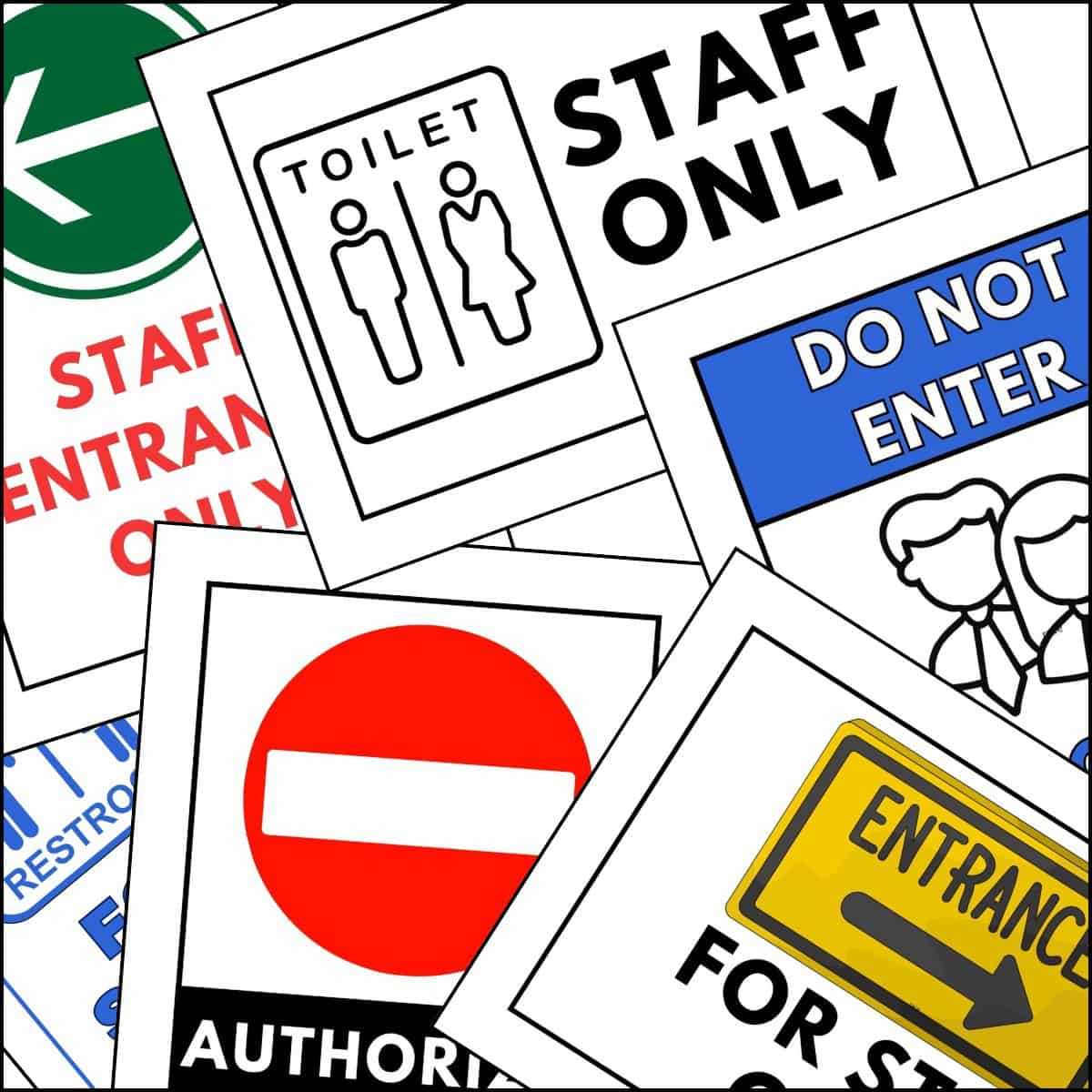 free printable office signs free printable office signs