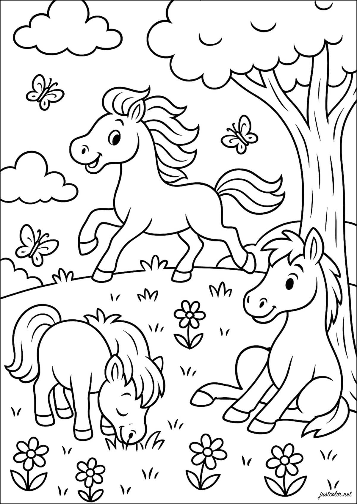 horse picture printable horse picture printable