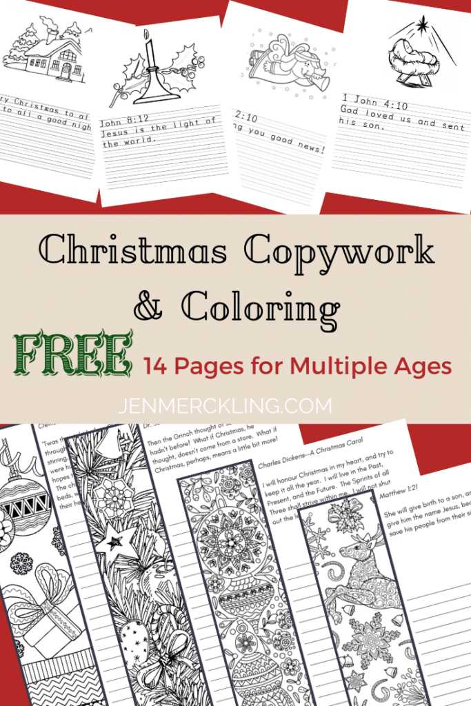 free copywork printables