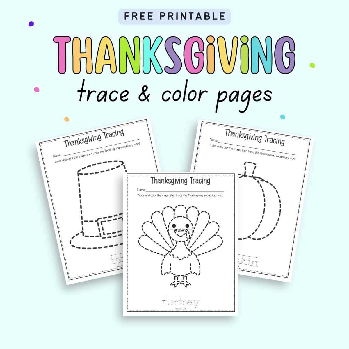thanksgiving free printable