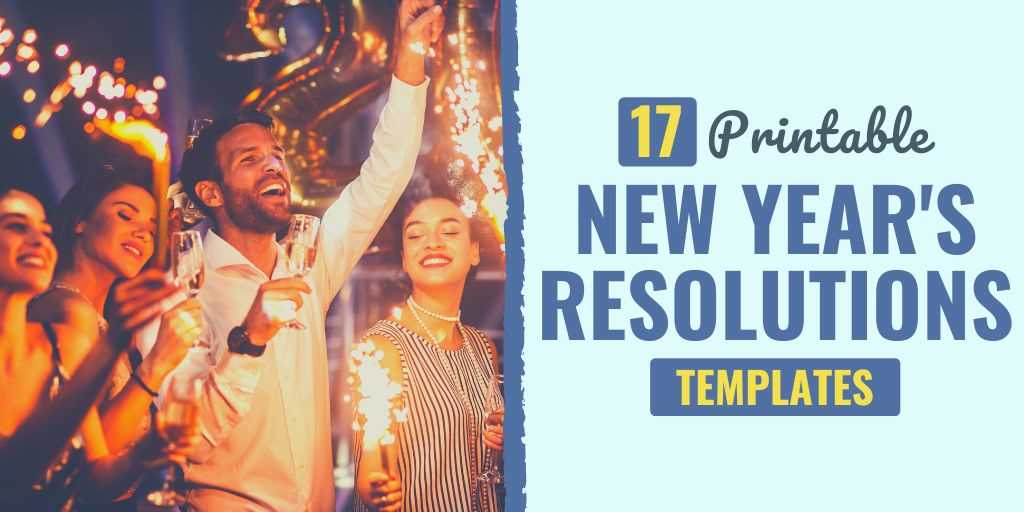 printable new years resolution template