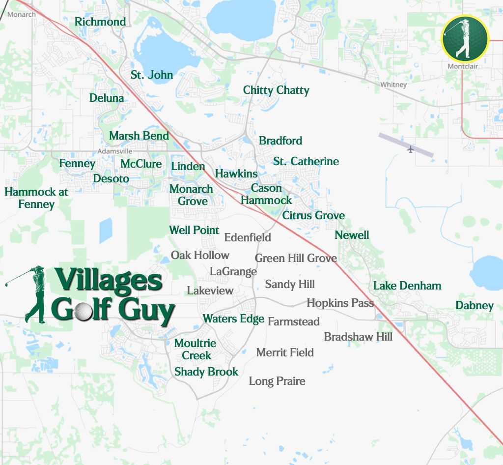 printable map of the villages with village names