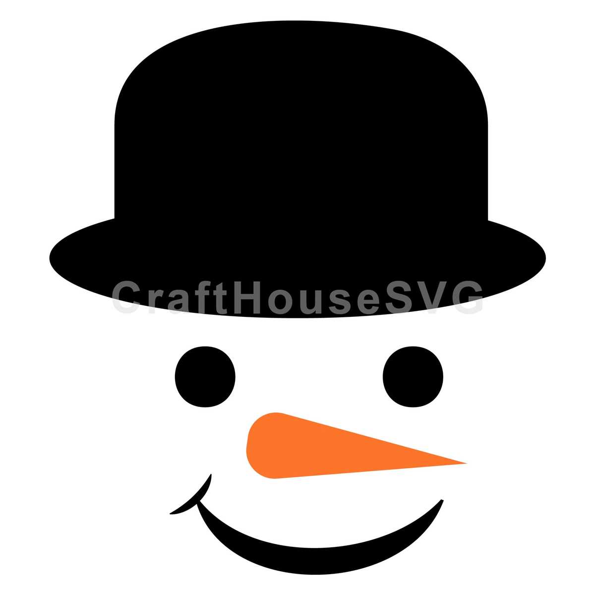 printable snowman face printable snowman face