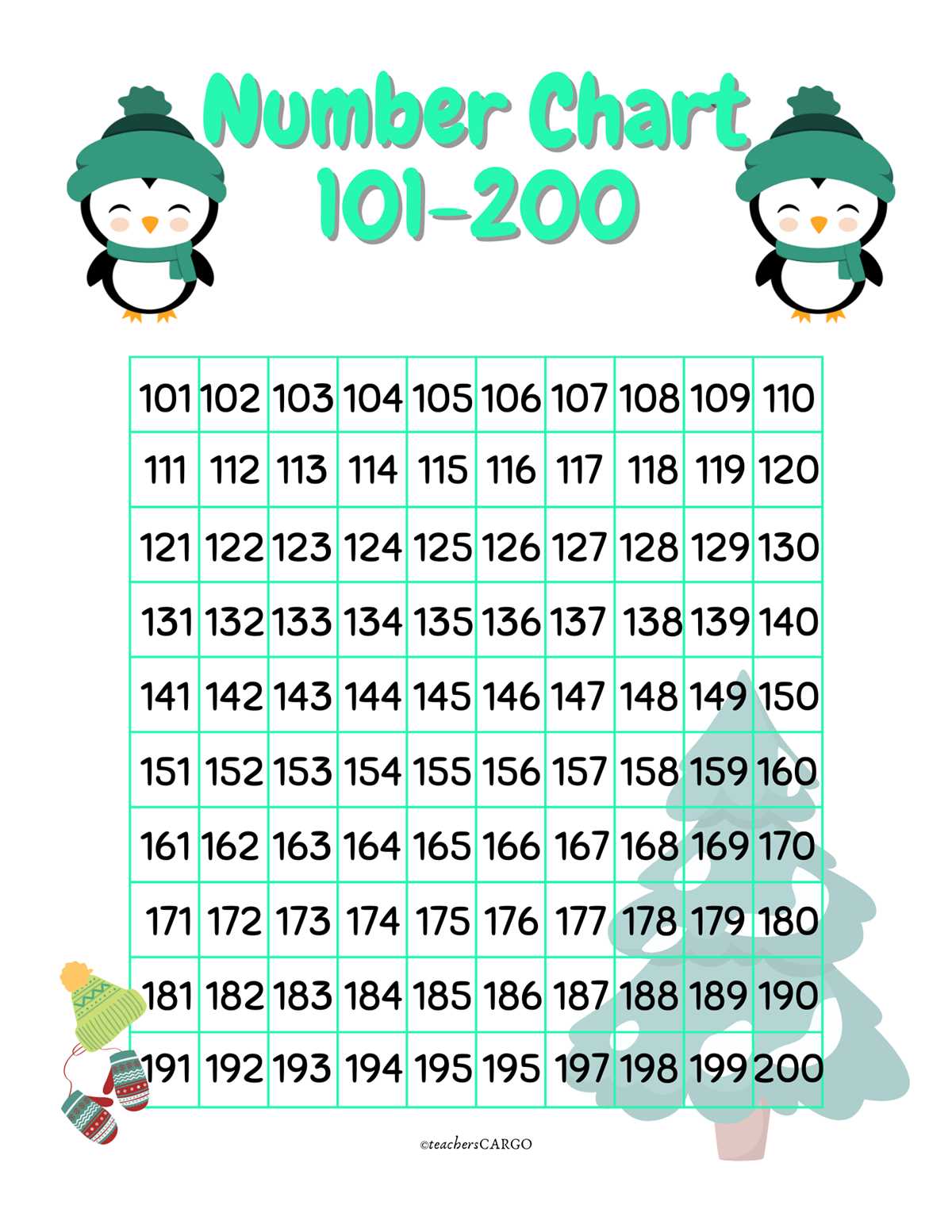 200 chart printable 200 chart printable