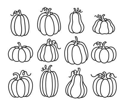 outline of pumpkin printable outline of pumpkin printable
