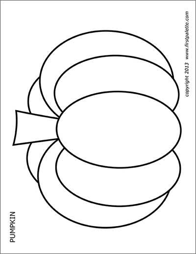 outline of pumpkin printable outline of pumpkin printable