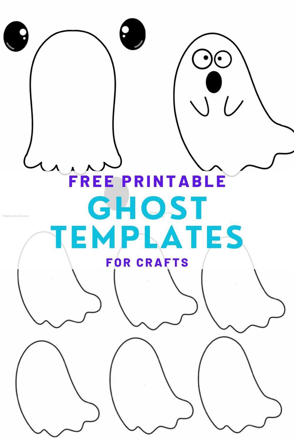 outline printable ghost template outline printable ghost template