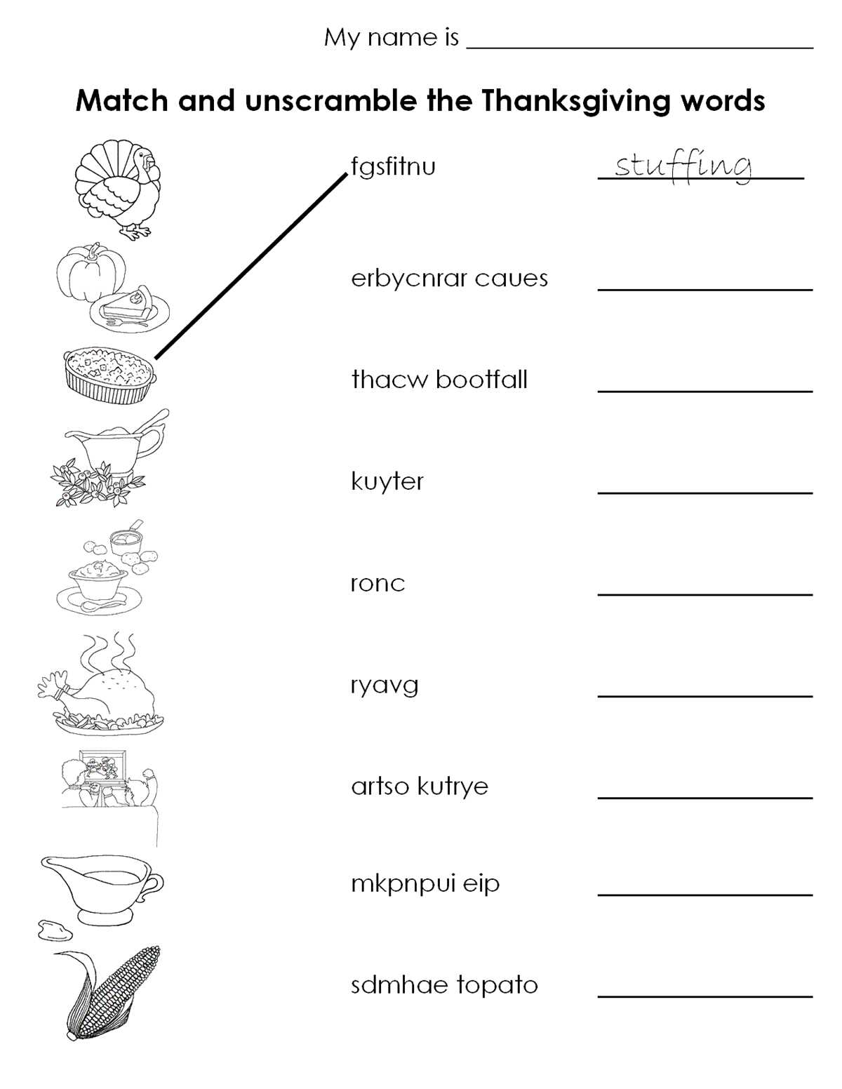 thanksgiving worksheets printable thanksgiving worksheets printable