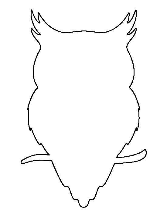 owl printable template owl printable template