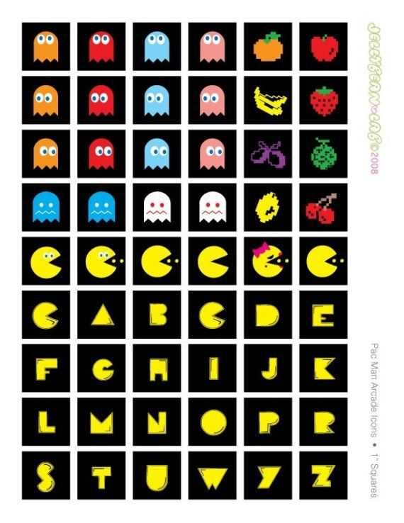 pac man printable pac man printable
