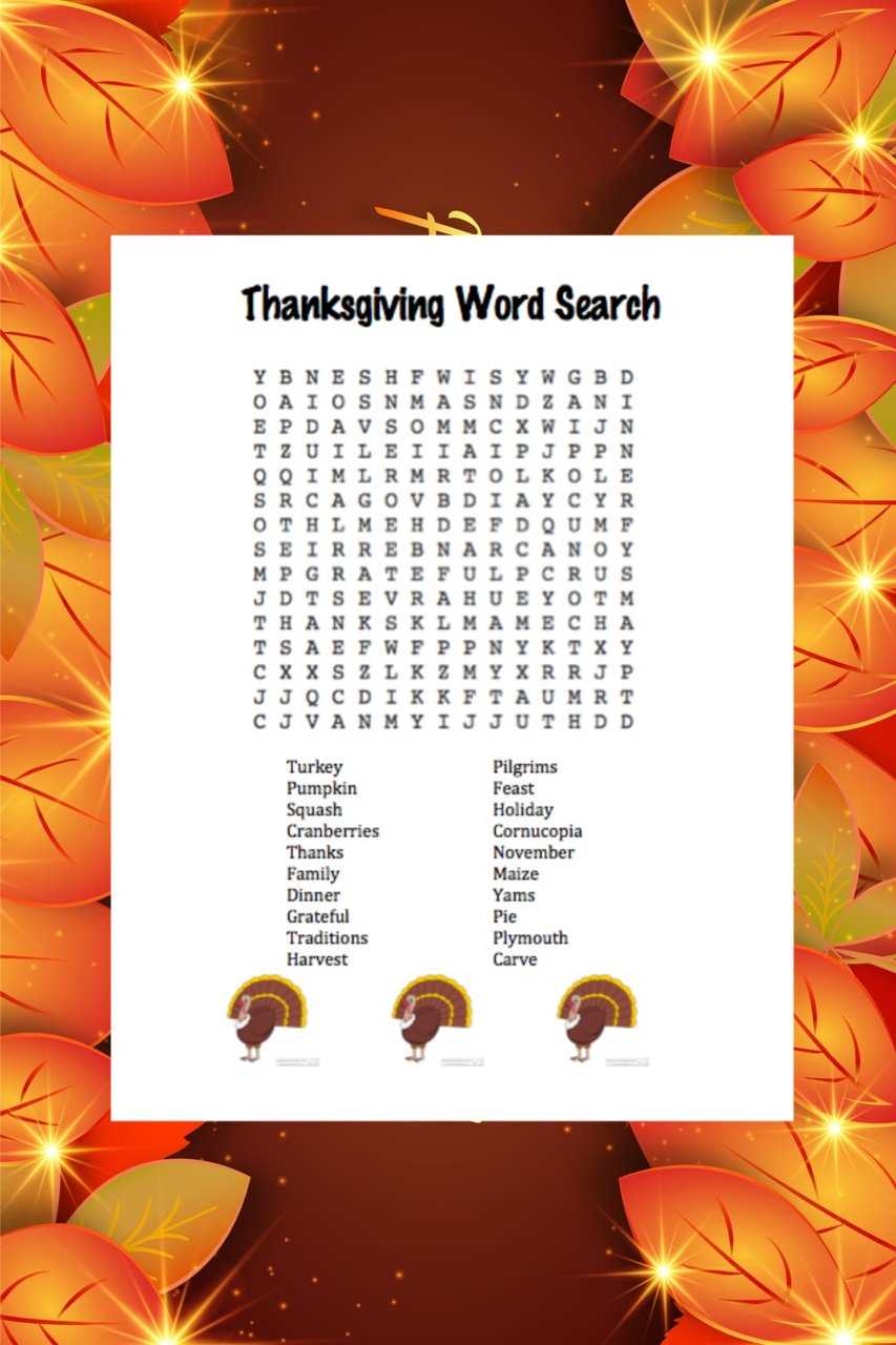 november word search free printable