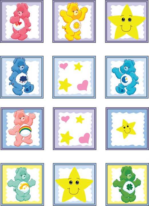 care bear printable