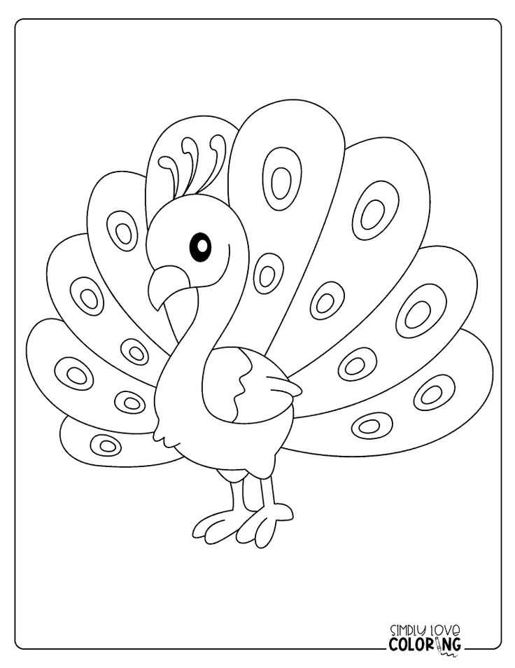 peacock printable coloring pages peacock printable coloring pages