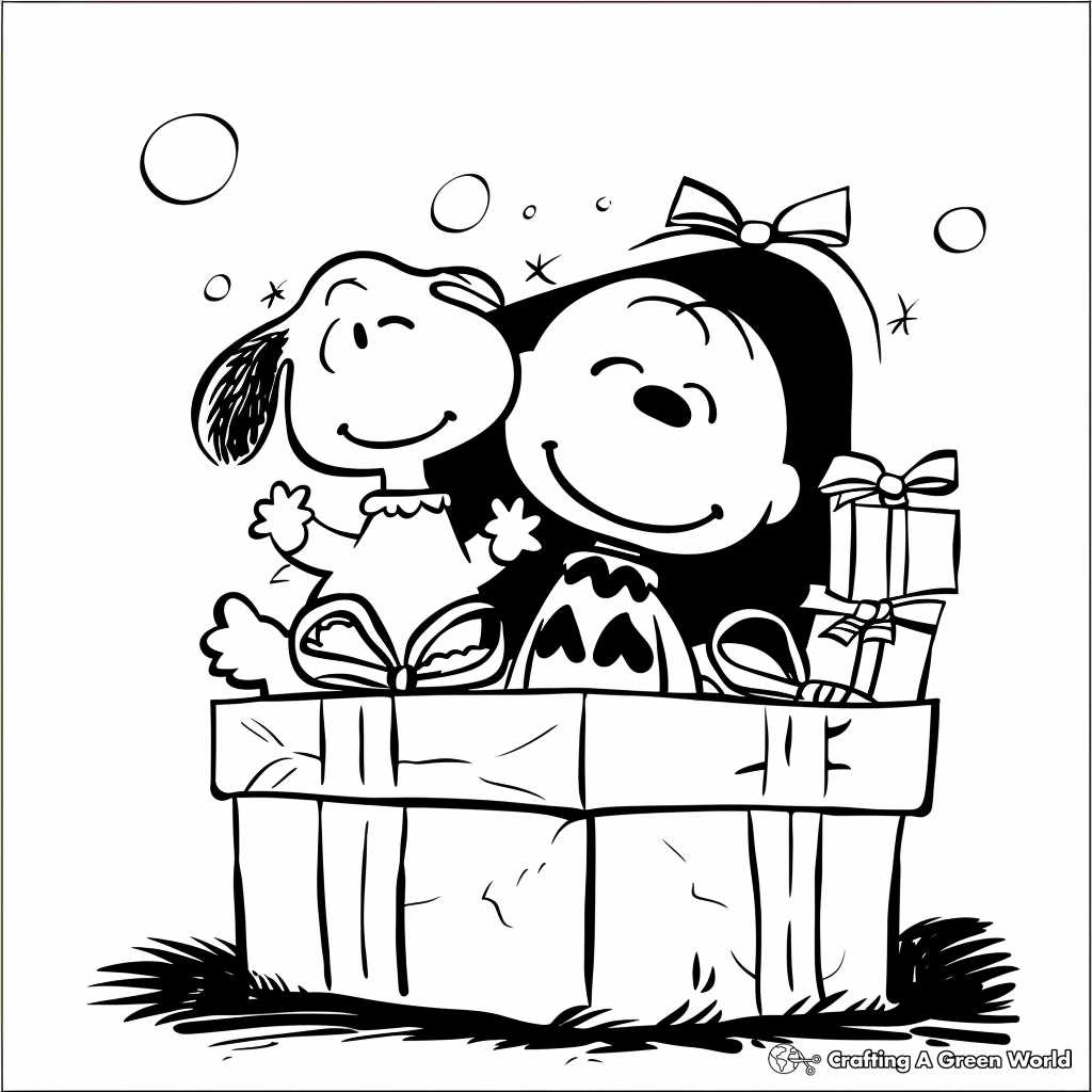 peanuts christmas coloring pages printable peanuts christmas coloring pages printable