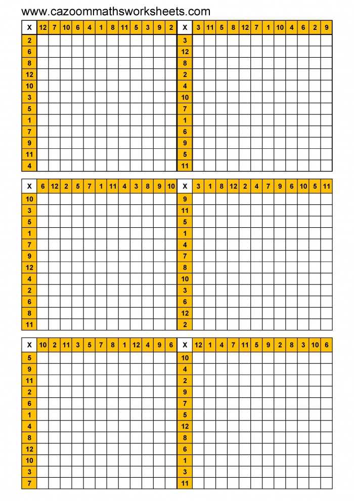 blank multiplication tables 1 12 printable worksheets blank multiplication tables 1 12 printable worksheets
