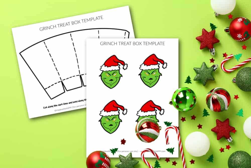 grinch template printable