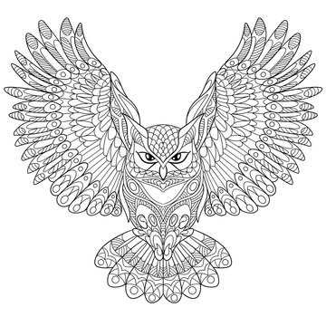 owl coloring pages free printable owl coloring pages free printable
