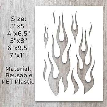 flame template printable flame template printable